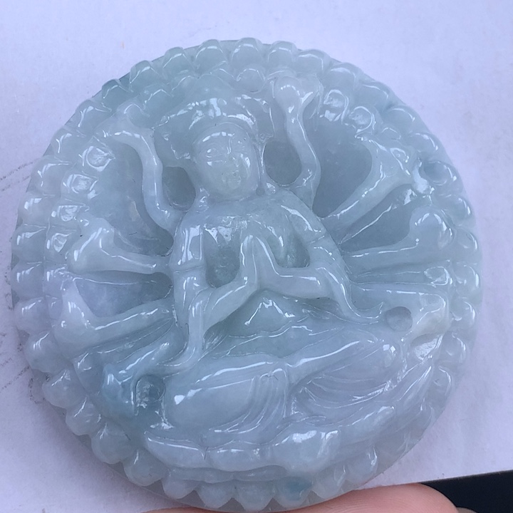 颈饰未镶嵌翡翠千手