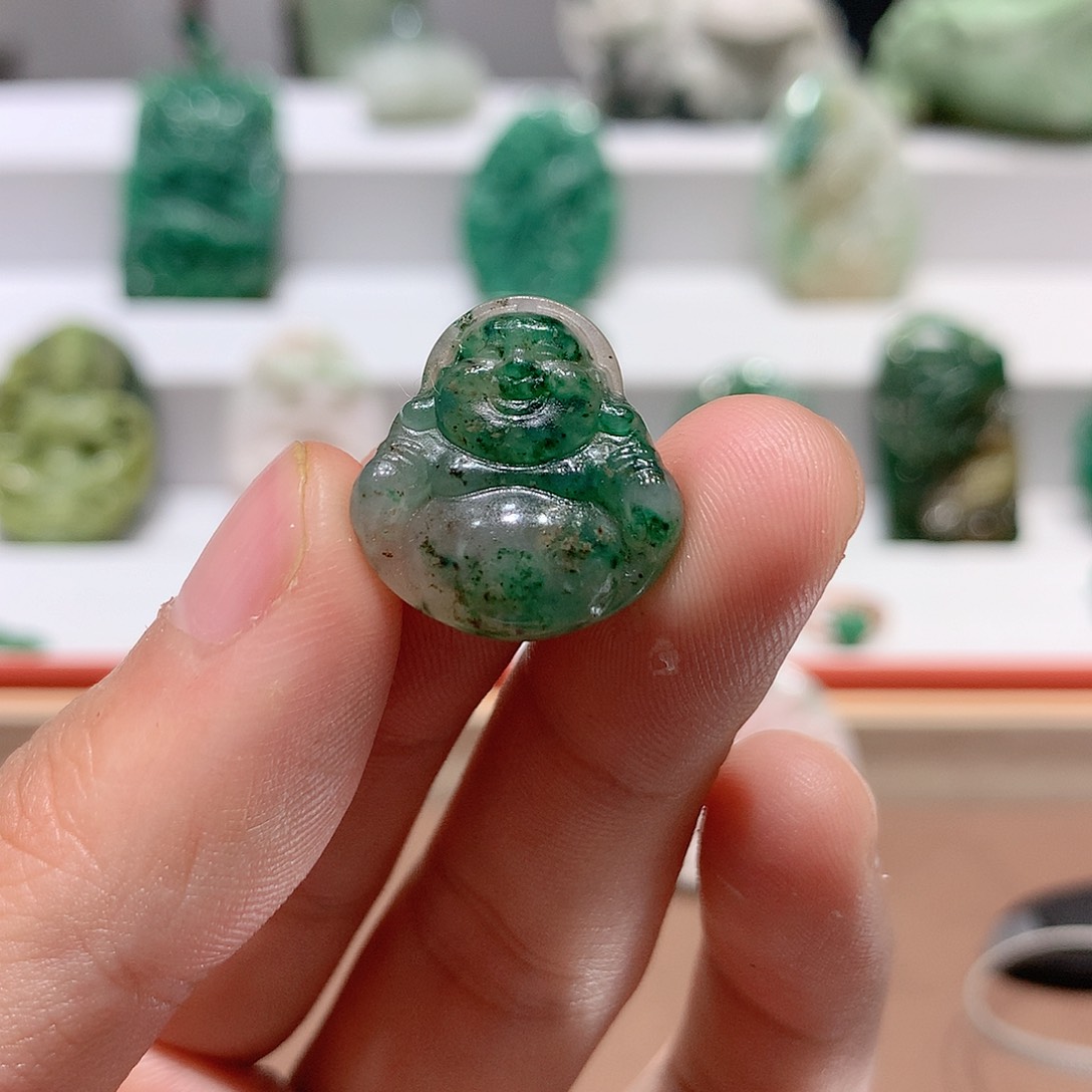 独山玉挂件未镶嵌