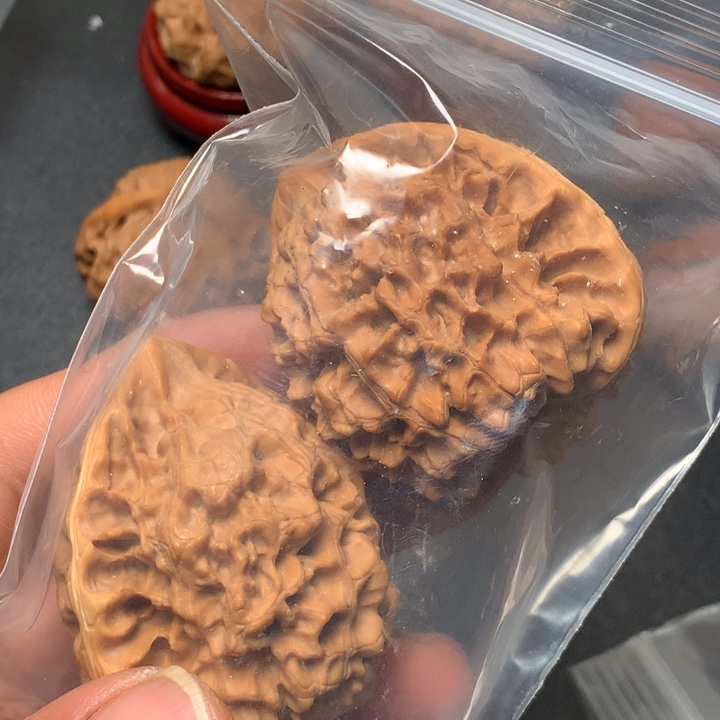 乐***乐文玩核桃把件45官帽1201