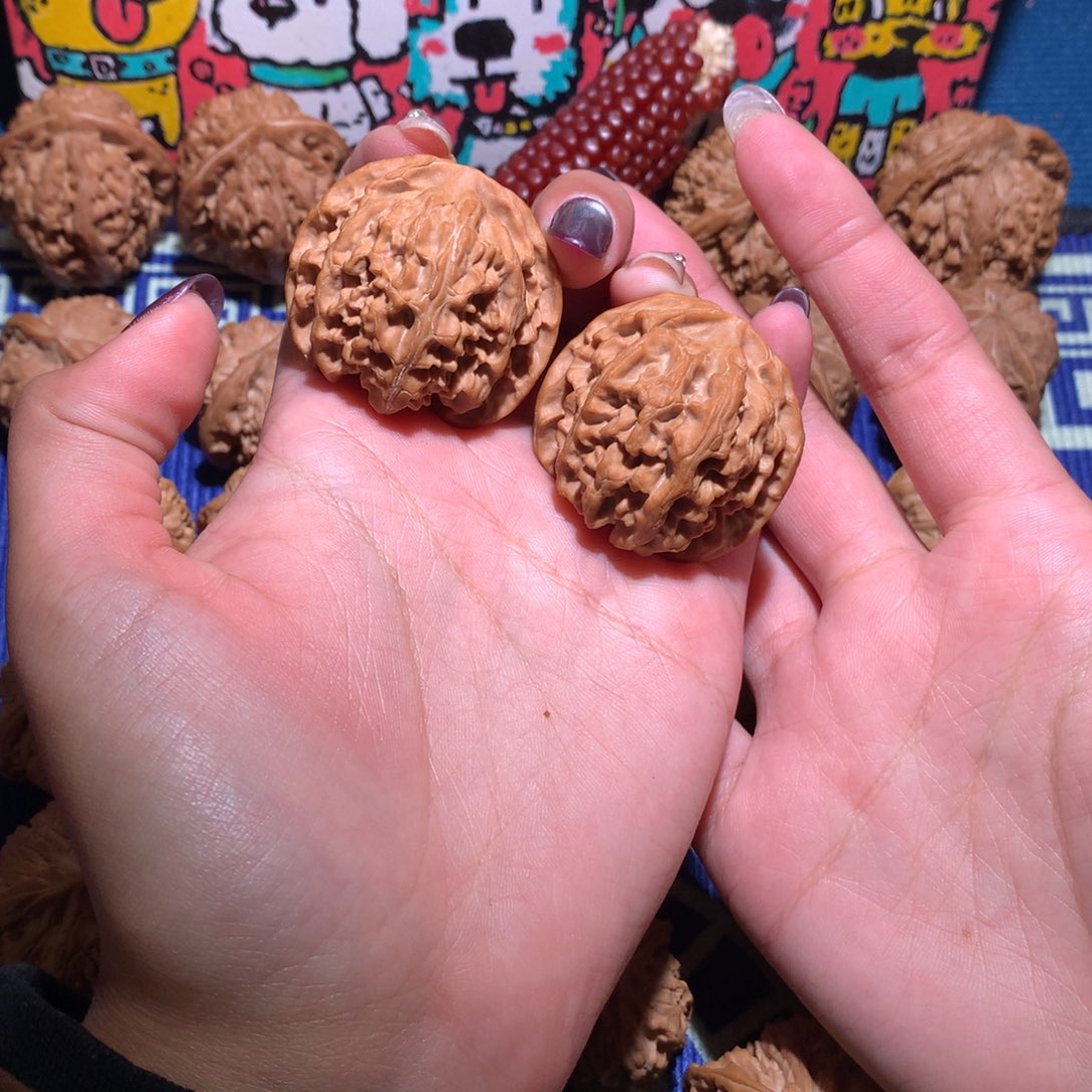 半***️吊坠文玩核桃38➕苹果园1103