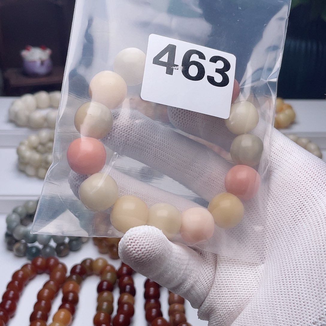 菩提根/象牙果手串嘉*16mm单圈