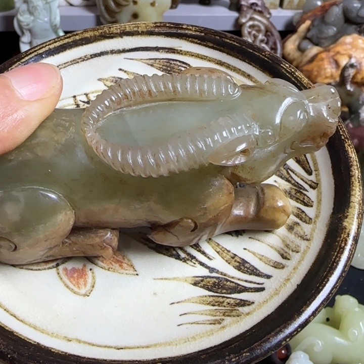 瓷片刘**意新号开播瓷器盘子