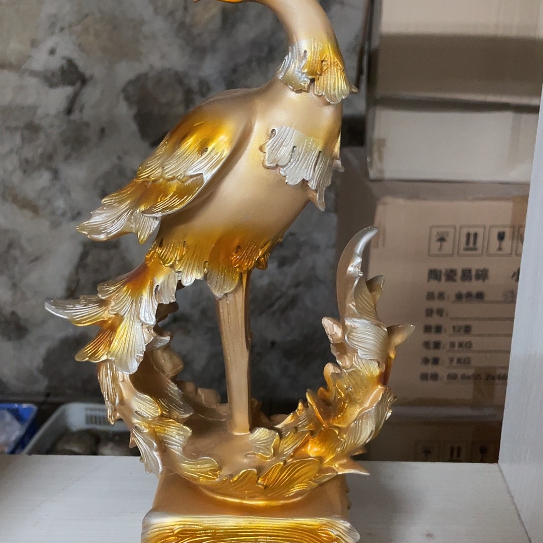 树脂孔雀摆件111111