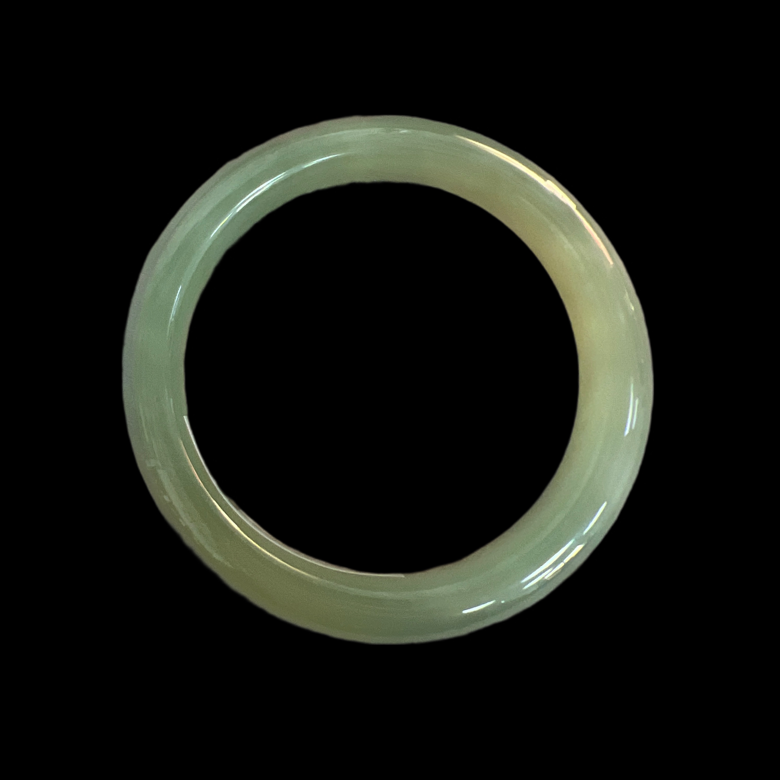 N2485和田玉手镯孤品