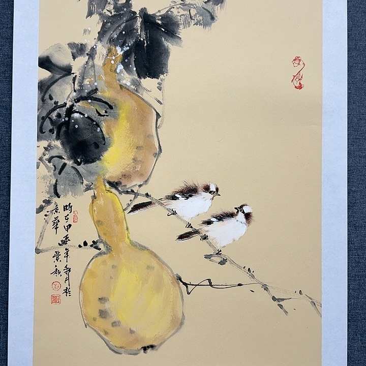 国画书画作品多次