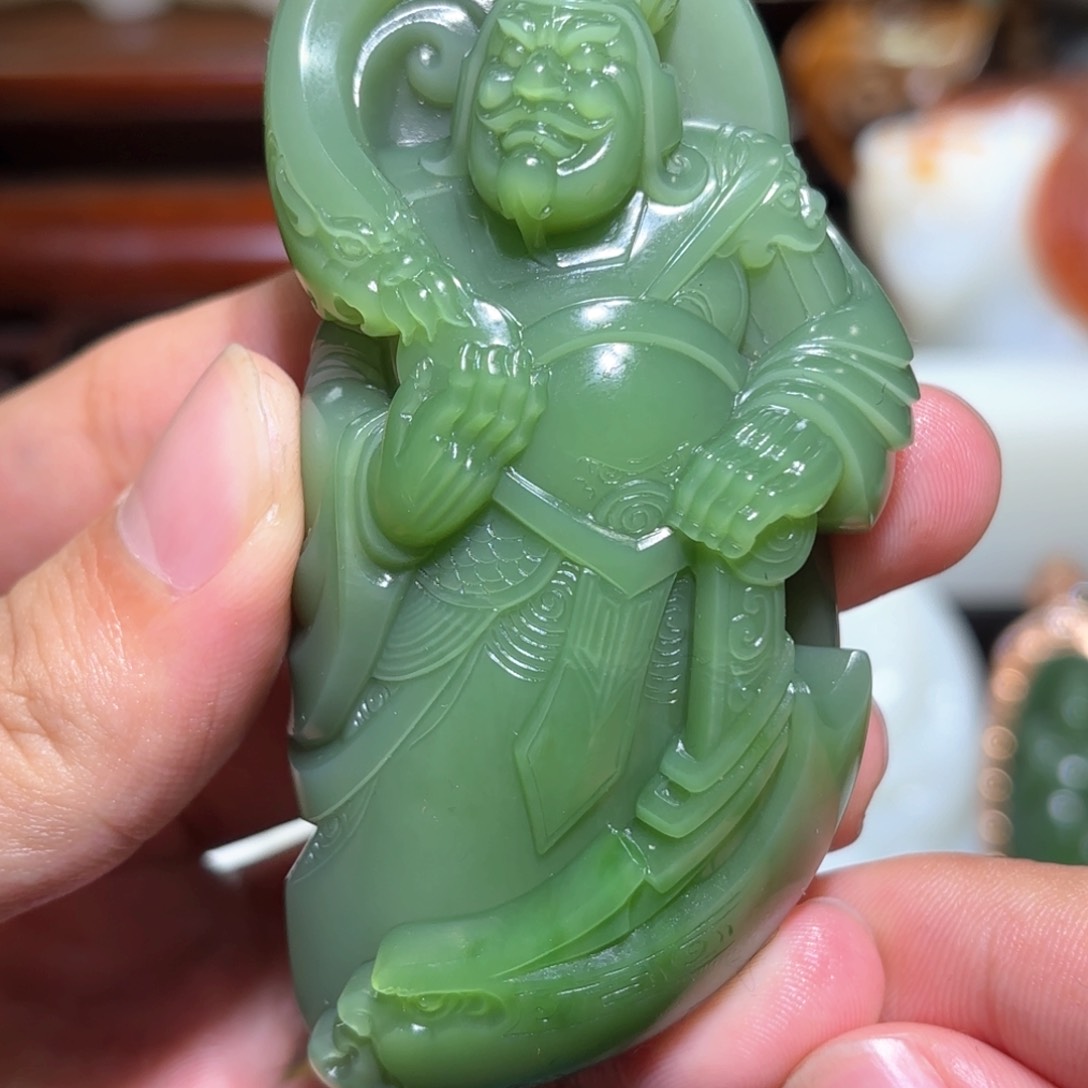 和田玉把件未镶嵌