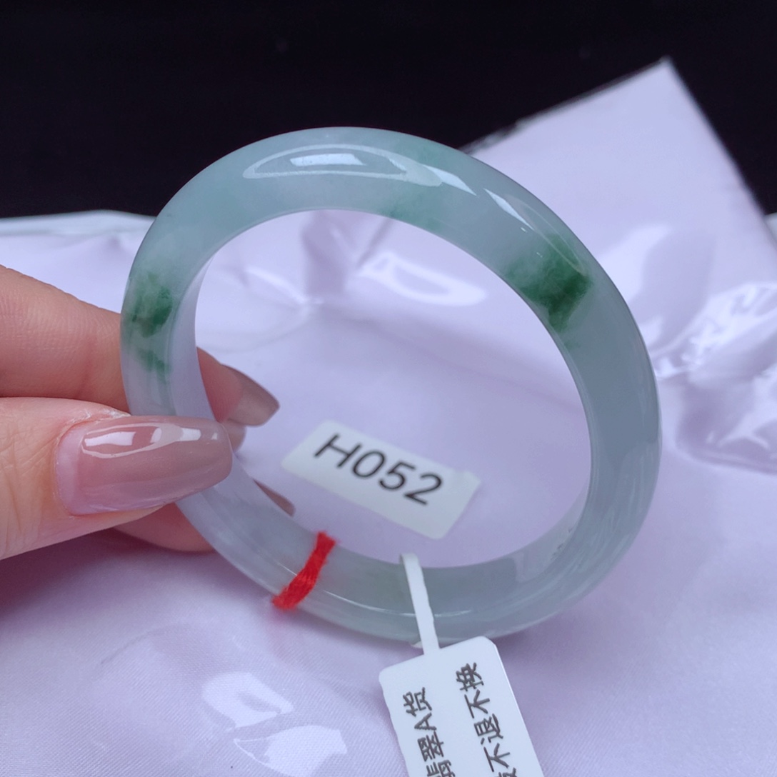 翡翠手镯未镶嵌手镯55贵妃