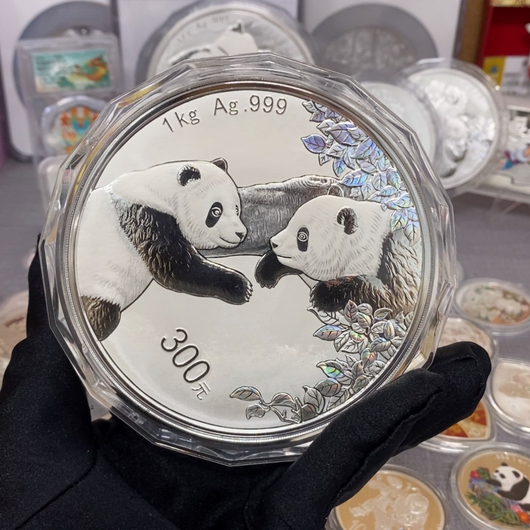 纯银23年公斤猫原证盒