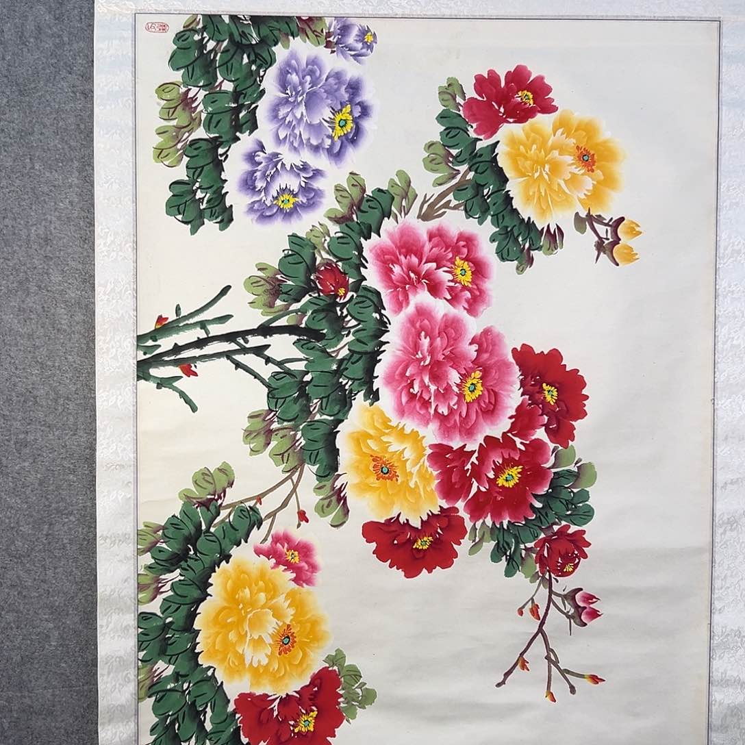 国画512 花鸟是我喜欢吃水果