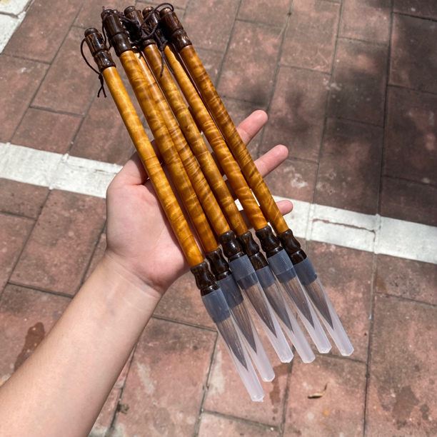 金丝楠小叶桢楠精美毛笔现货多样性发货