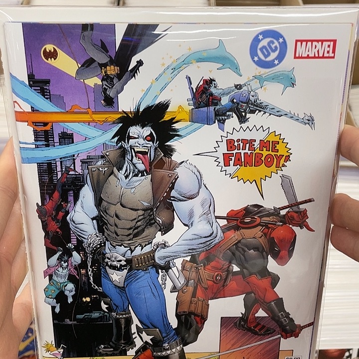 蝙蝠侠vs死侍联动刊变体