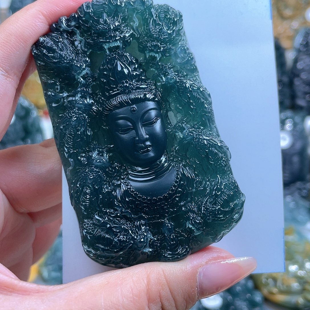 爱***后翡翠未镶嵌颈饰翡翠