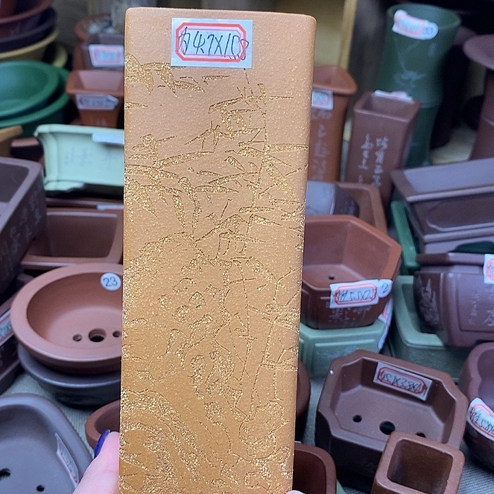 琉璃手工艺品宜兴紫砂精品花盆