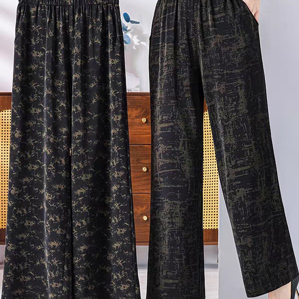 A区B281新款春秋女士高腰显瘦粉色锥型正装西装裤