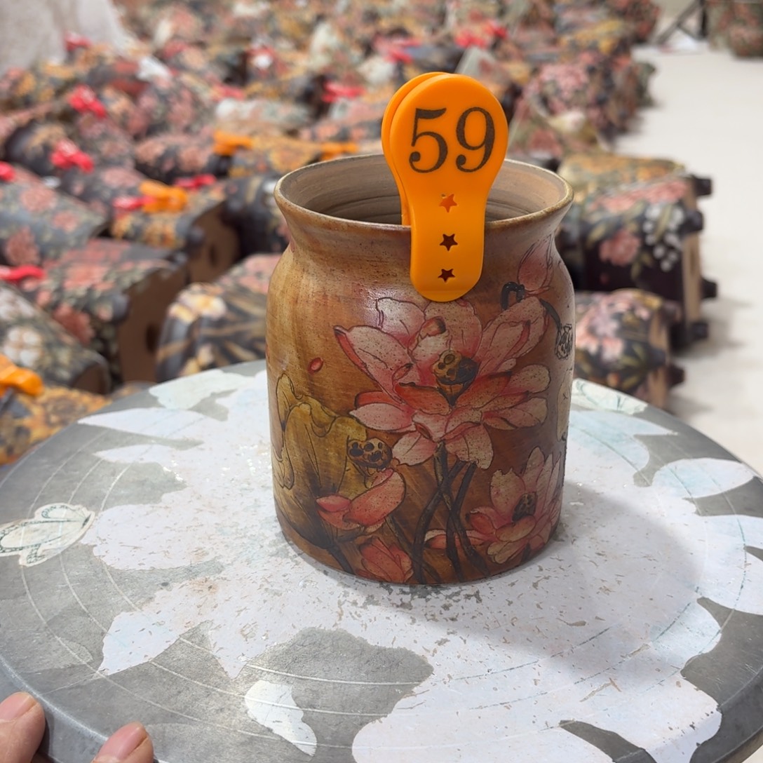 I***王紫砂花盆陶瓷多肉花盆精品