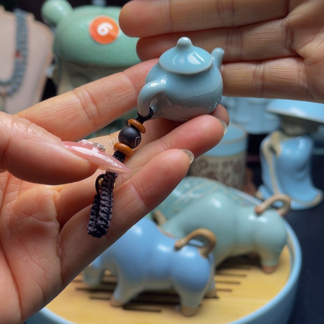 【闪购商品】摆件陶汝州单壶壶，壶，壶，杯