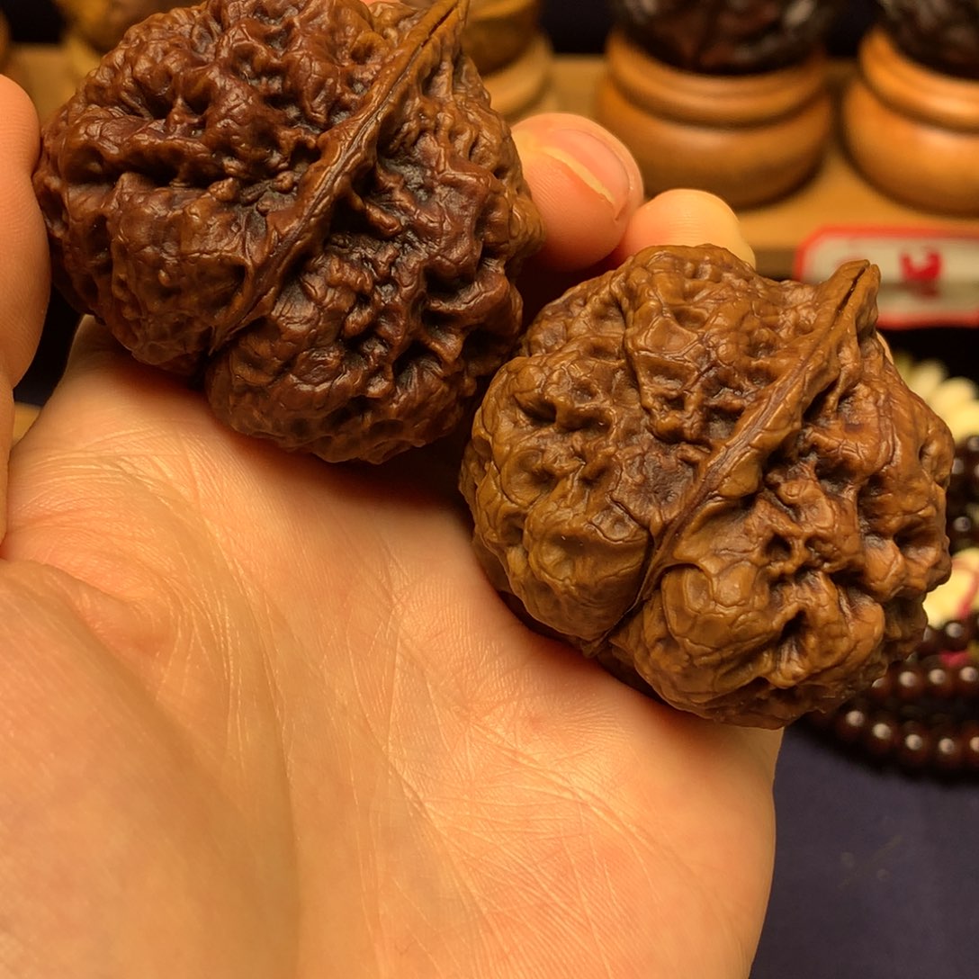 文玩核桃吊坠应*半火凤凰