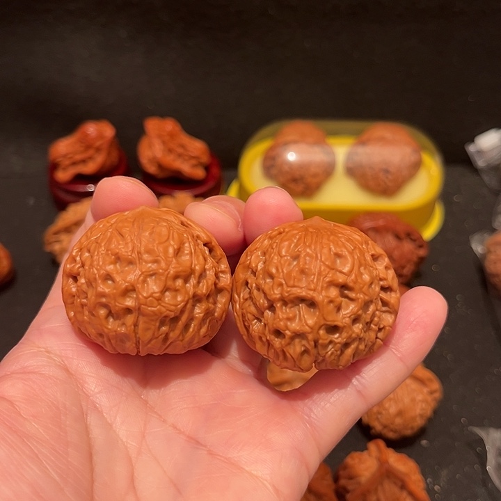 文玩核桃把件大团圆