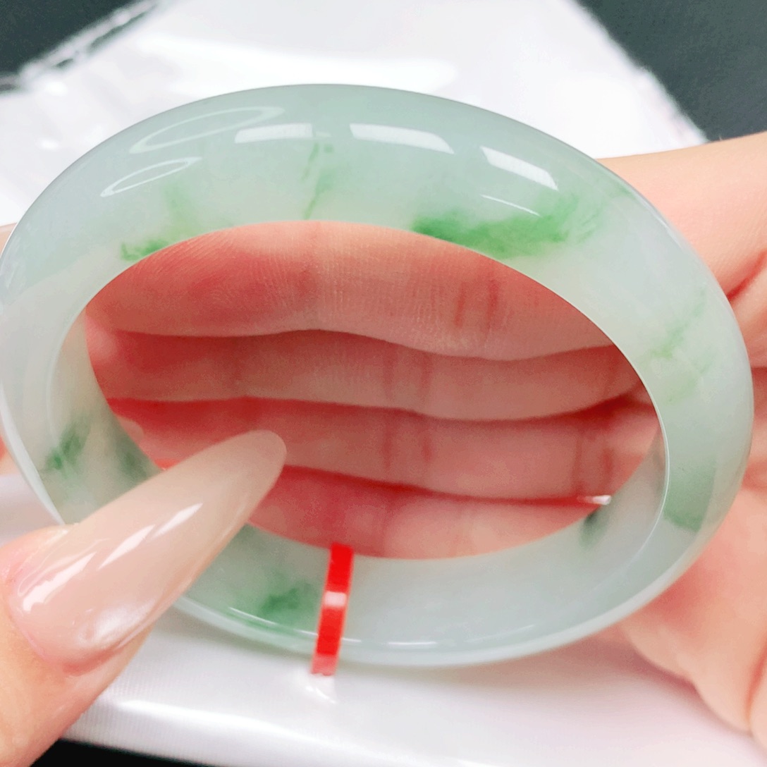 翡翠未镶嵌手镯54