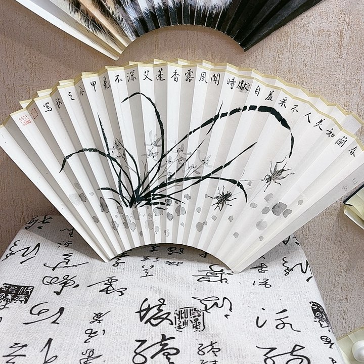 扇子95寸16方2.0扇面折扇