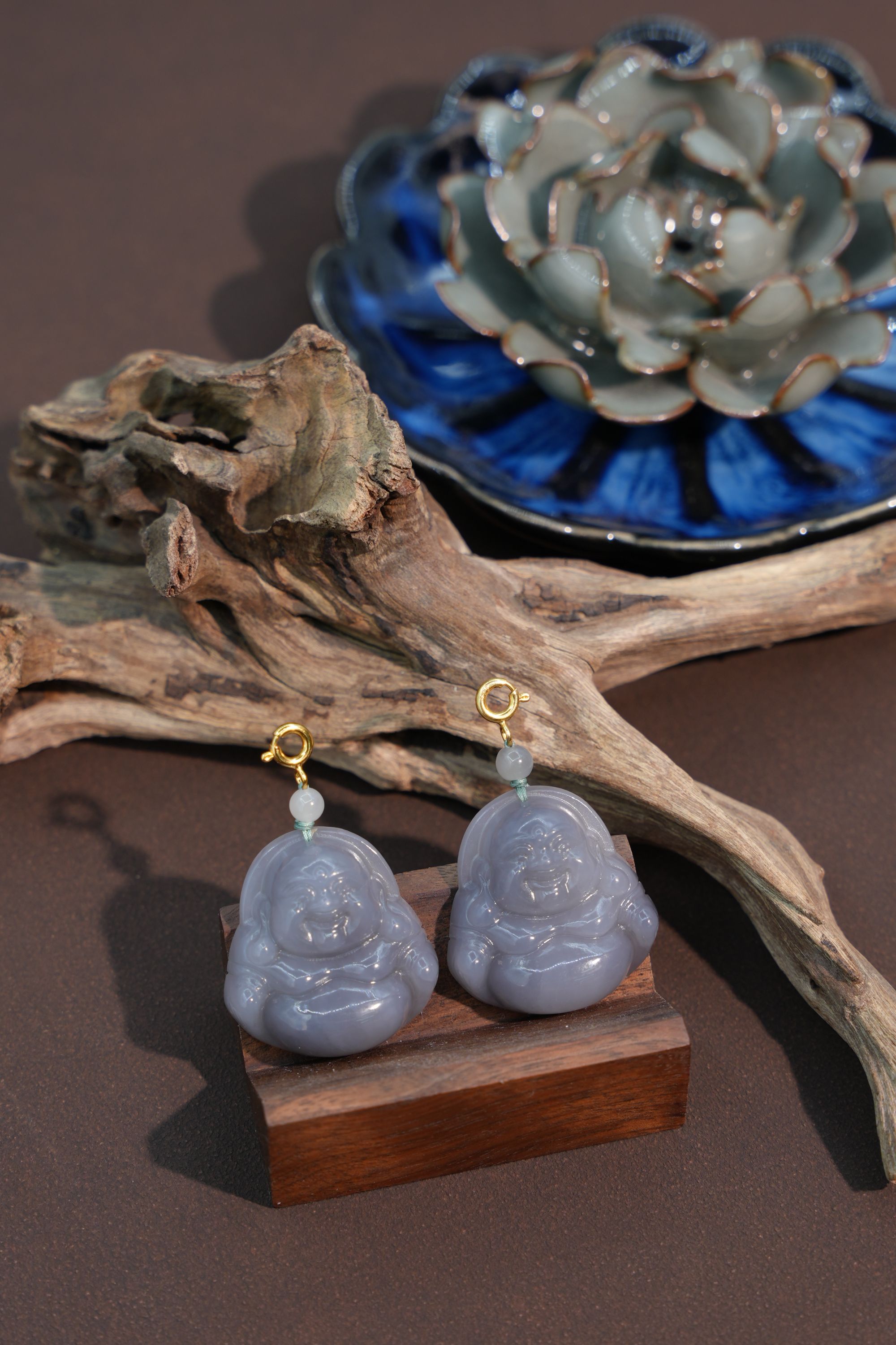 烟紫佛公万能扣吊坠多样性发一件JJZ11064015