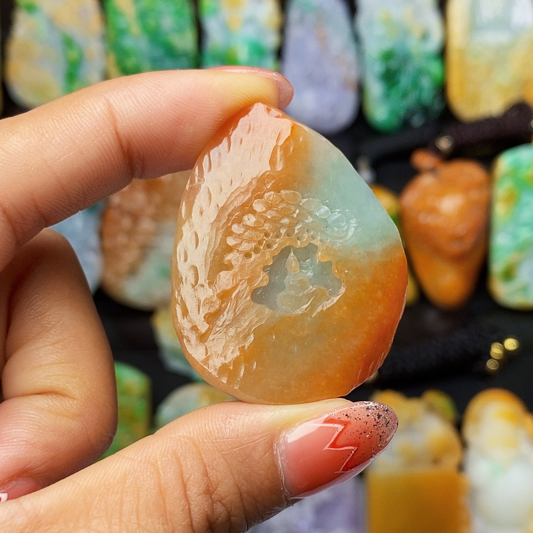 定制翡翠未镶嵌翡翠A货一物一证福利款