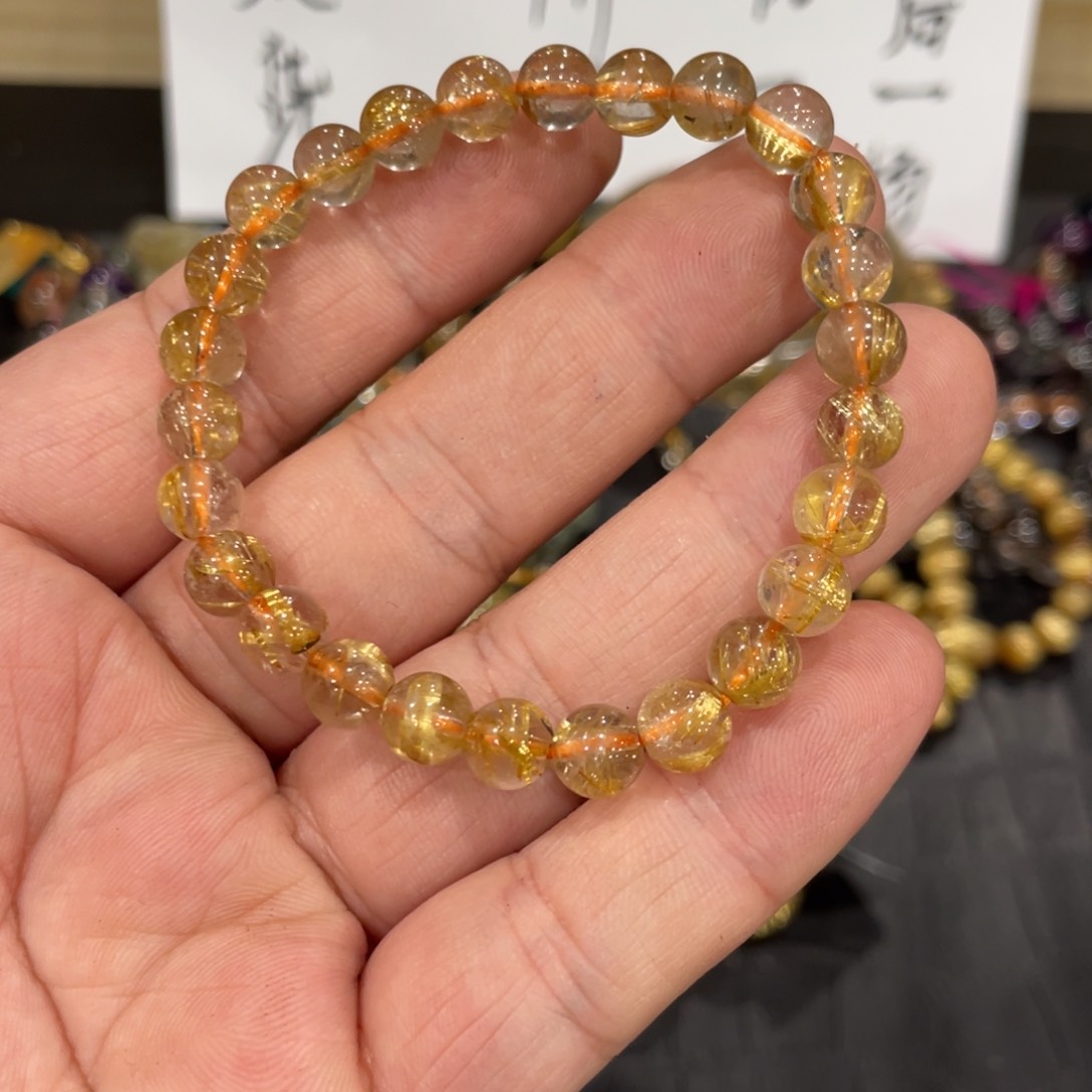 水晶手链未镶嵌c600钛晶