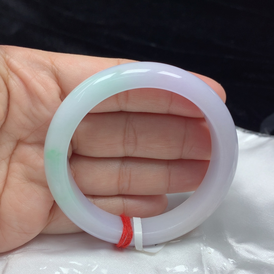 翡翠手镯未镶嵌正圈55.5