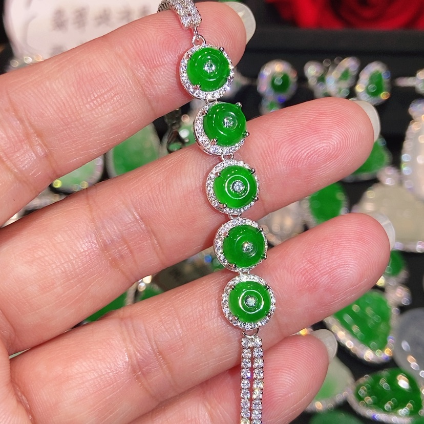 【闪购商品】未镶嵌手链翡翠天然翡翠