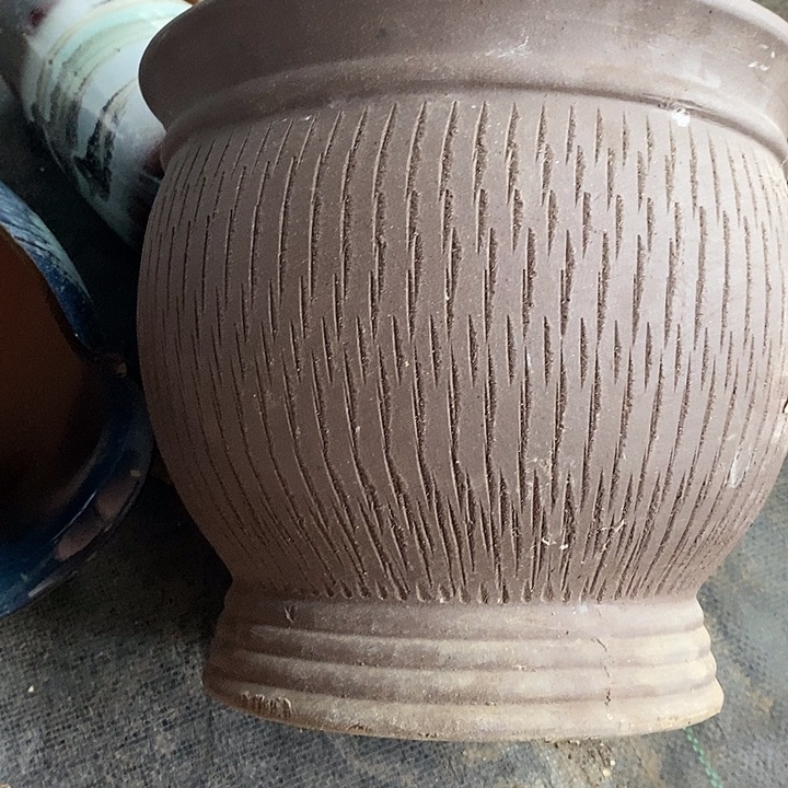 紫砂花盆口径 31高度29