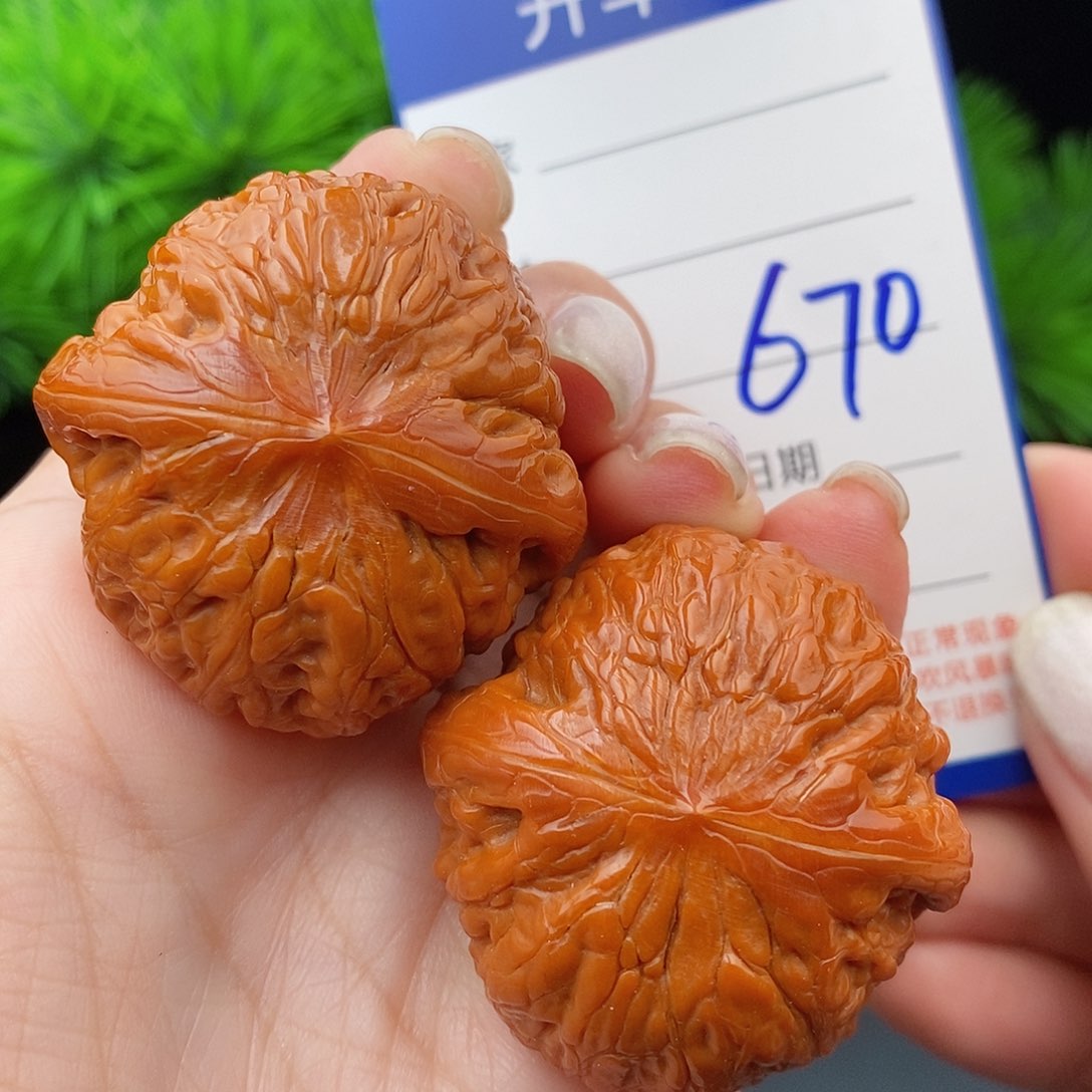 文玩核桃把件39铁锤670