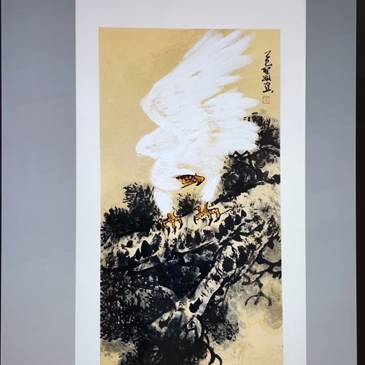 国画张圣敏先生纯手绘作品