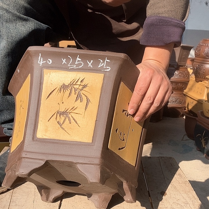 紫砂花盆紫砂工艺厂