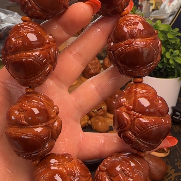 手串/手链橄榄核玉华嘟嘟手持