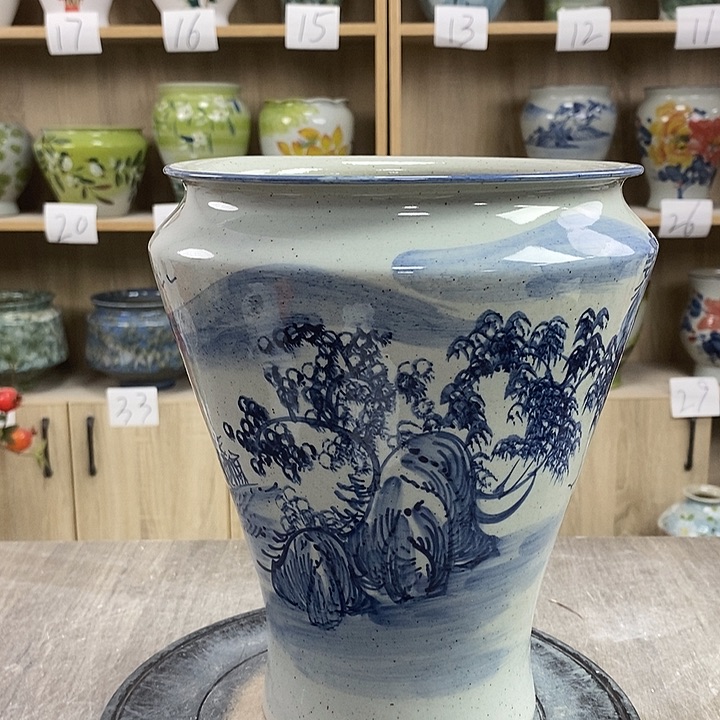 缸13zp景德镇陶瓷花盆