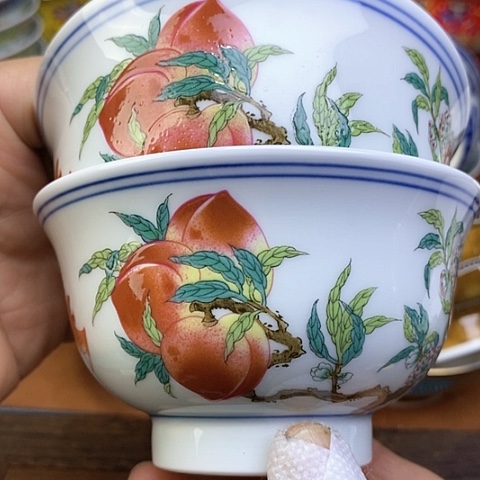 景德镇陶瓷藏式茶碗