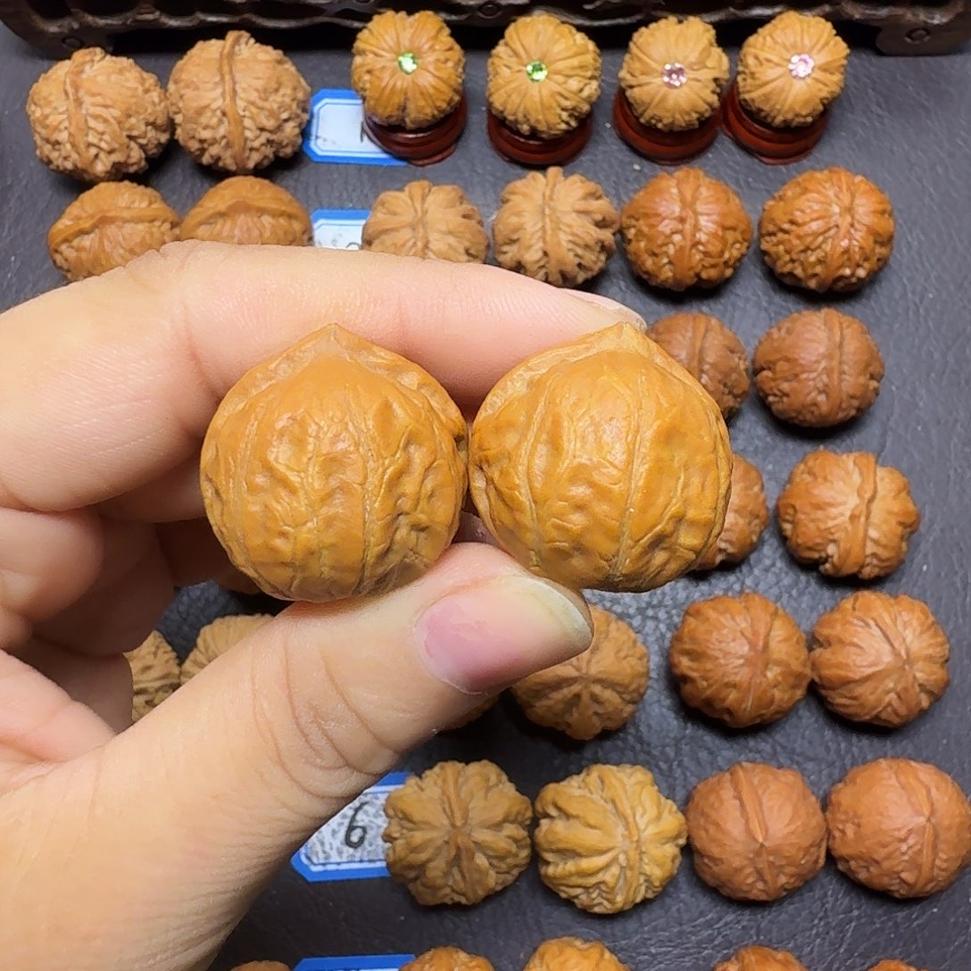 文玩核桃把件26尺全品官帽002开播福利