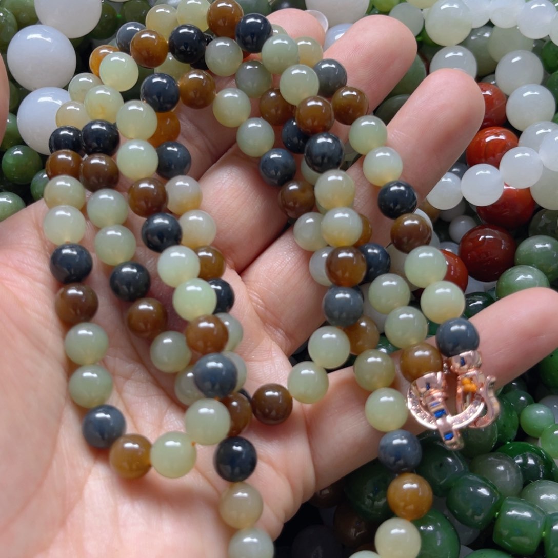 和田玉手链未镶嵌