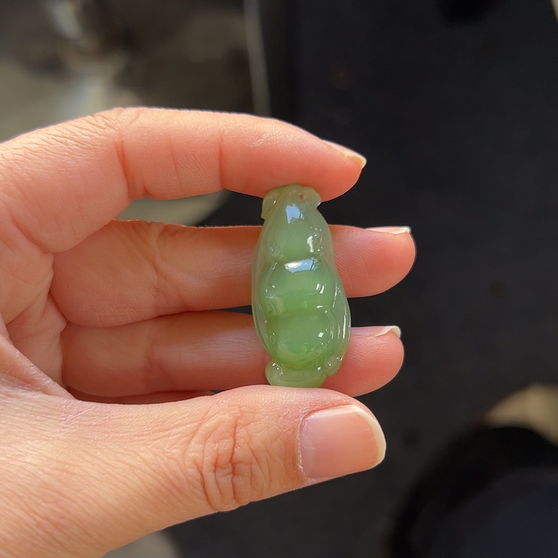 和田玉未镶嵌吊坠(不含链)