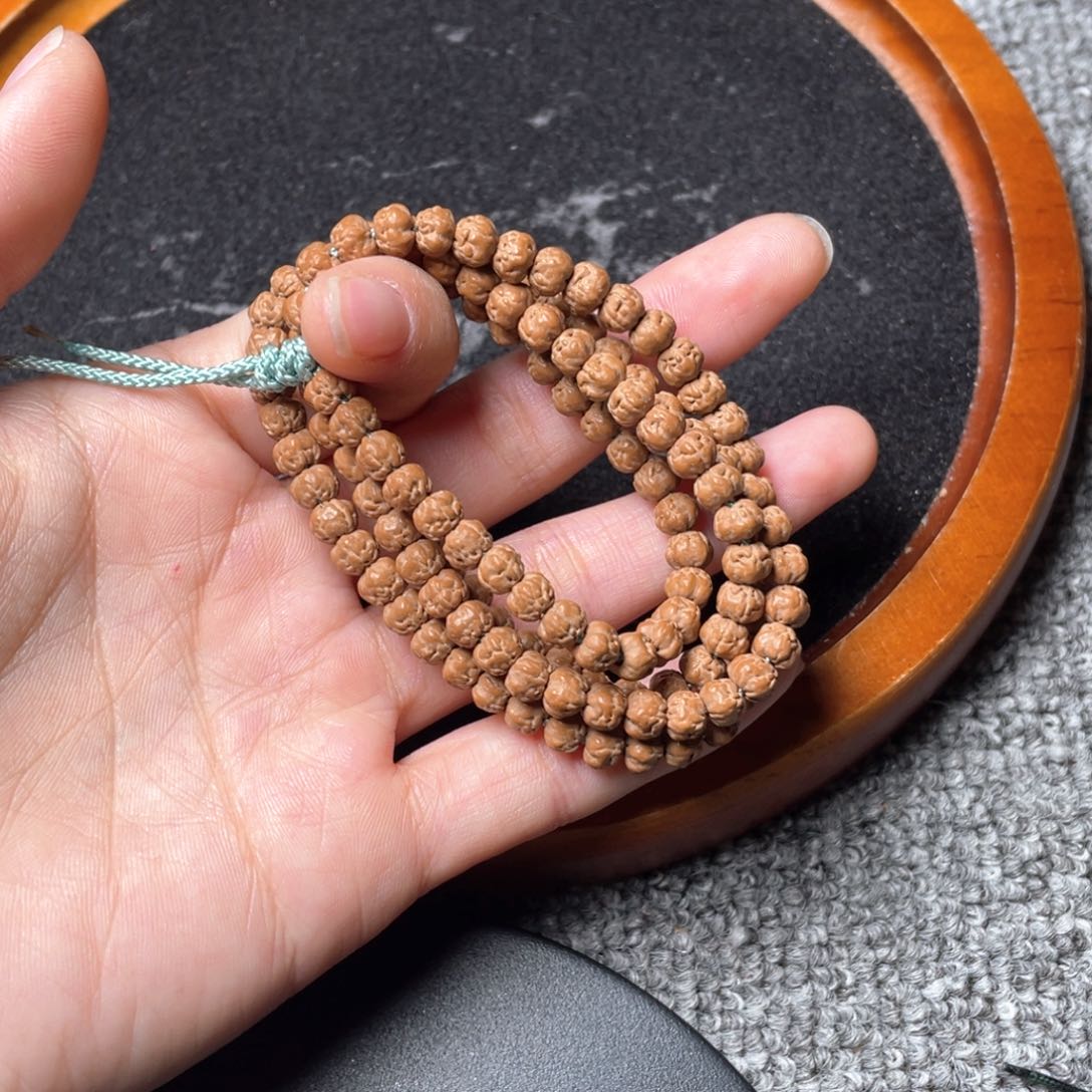 金刚菩提手串1****G定制收藏级佛手尺寸5.7