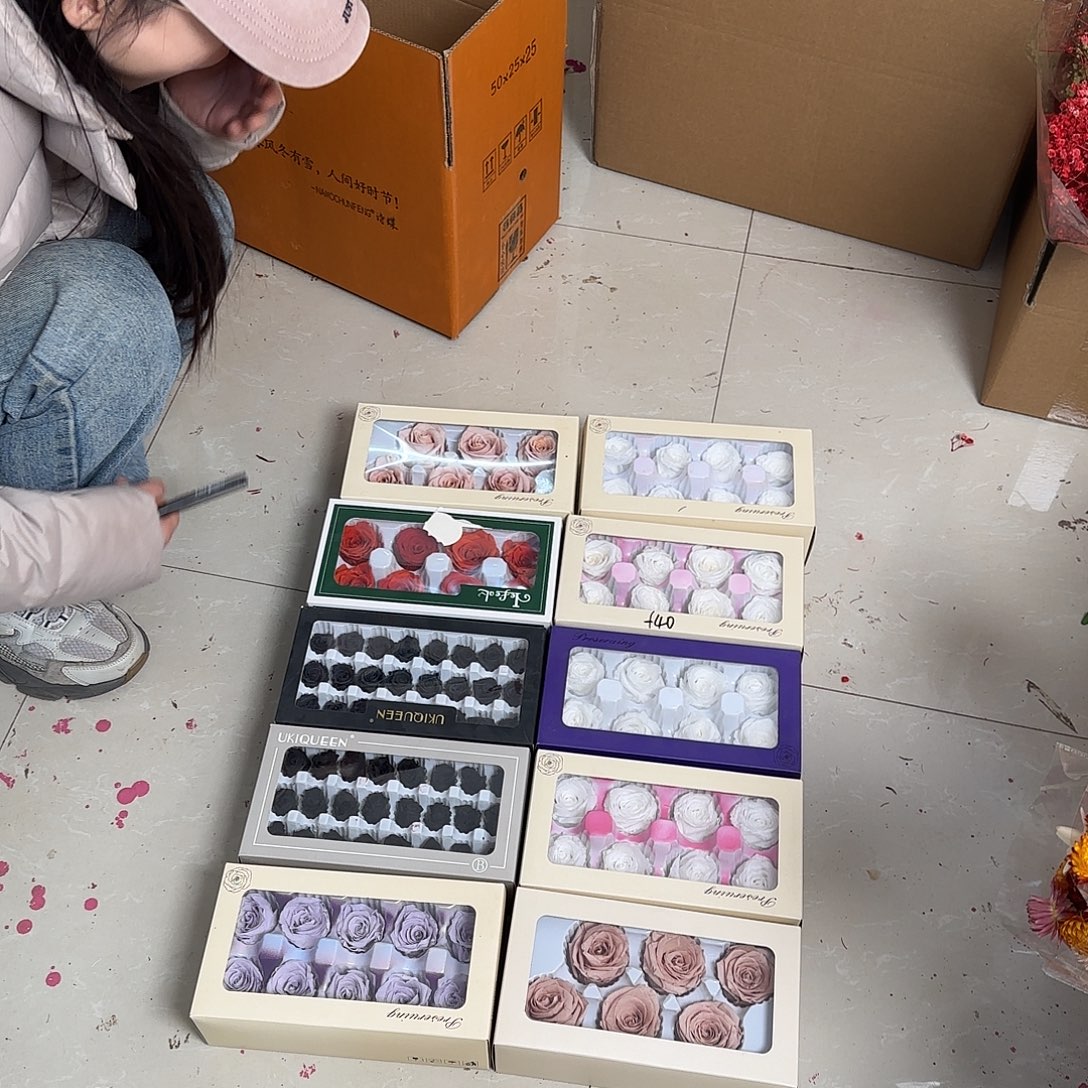 F40号10盒混色玫瑰