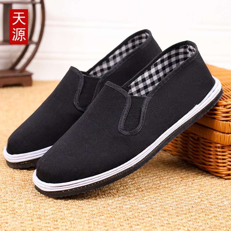 新款老北京布鞋男士舒适透气运动鞋休闲开车百搭工作鞋