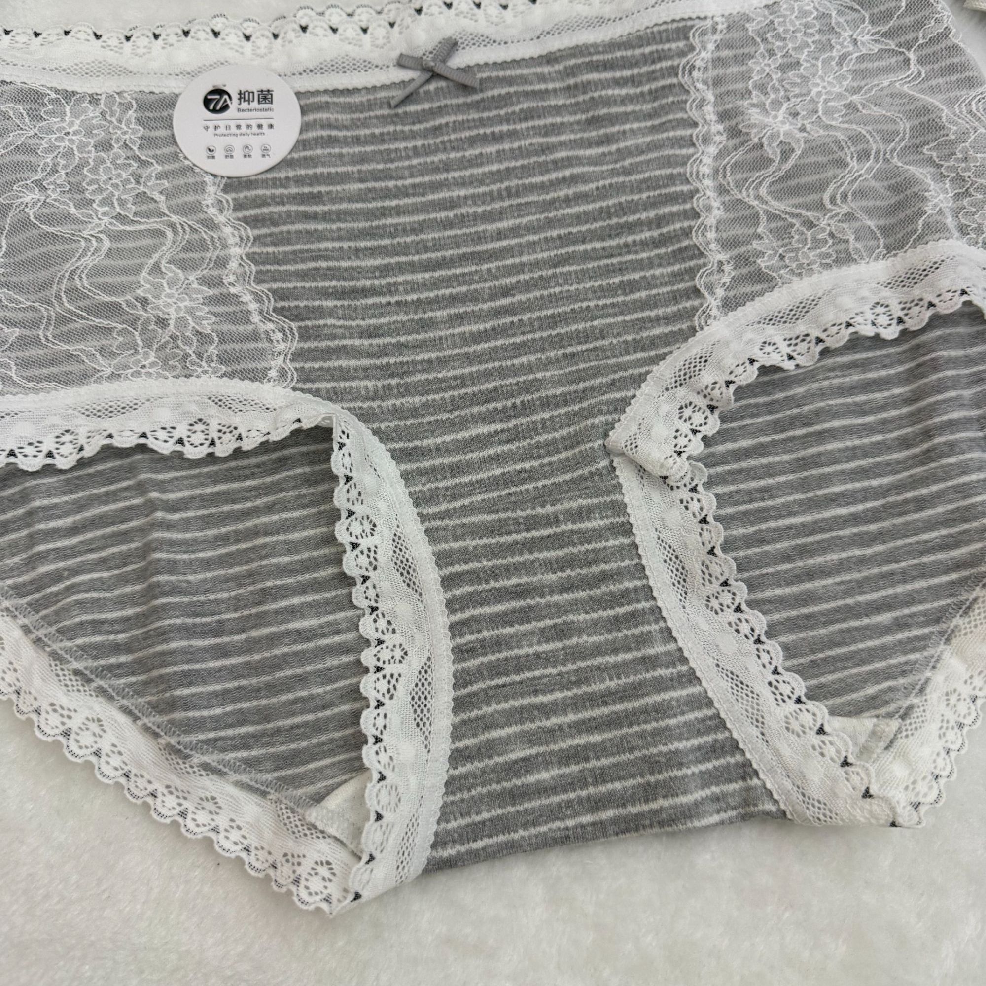 咔溜帮~条纹女士内裤