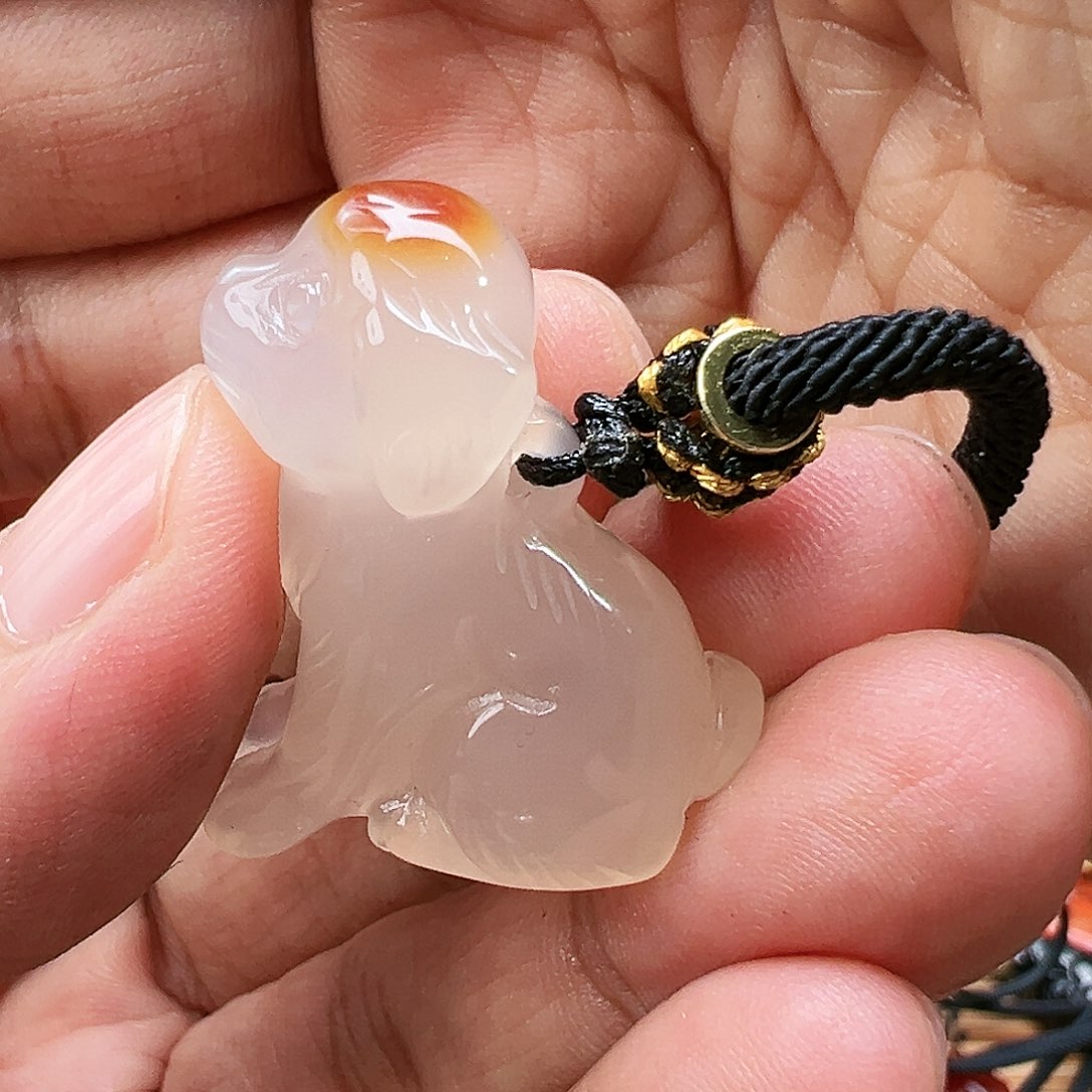 未镶嵌玛瑙/玉髓珠宝半成品