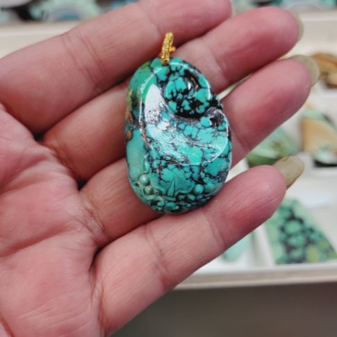 绿松石吊坠(不含链)未镶嵌