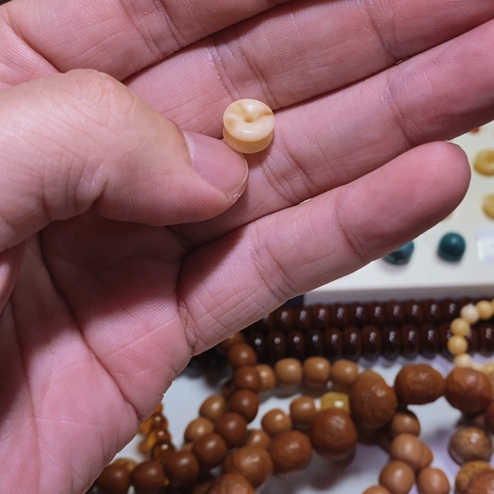 吊坠星月菩提车轮珠