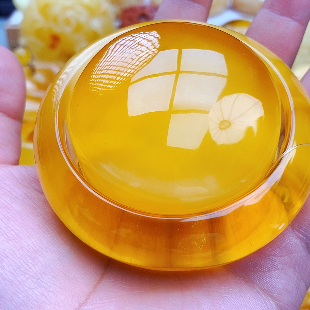 蜜蜡颈饰未镶嵌天然保真假一赔十13