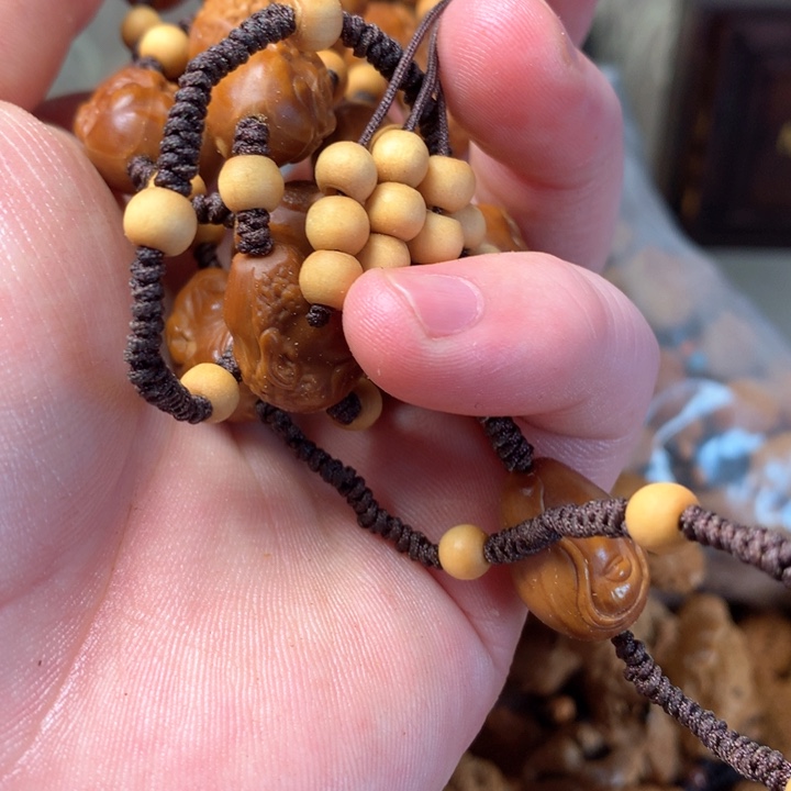 橄榄核手串/手链46干净利落