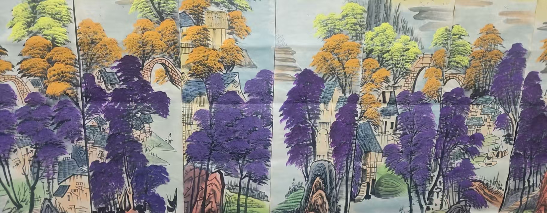【优斯特】精品十二条屏装饰画通用链接