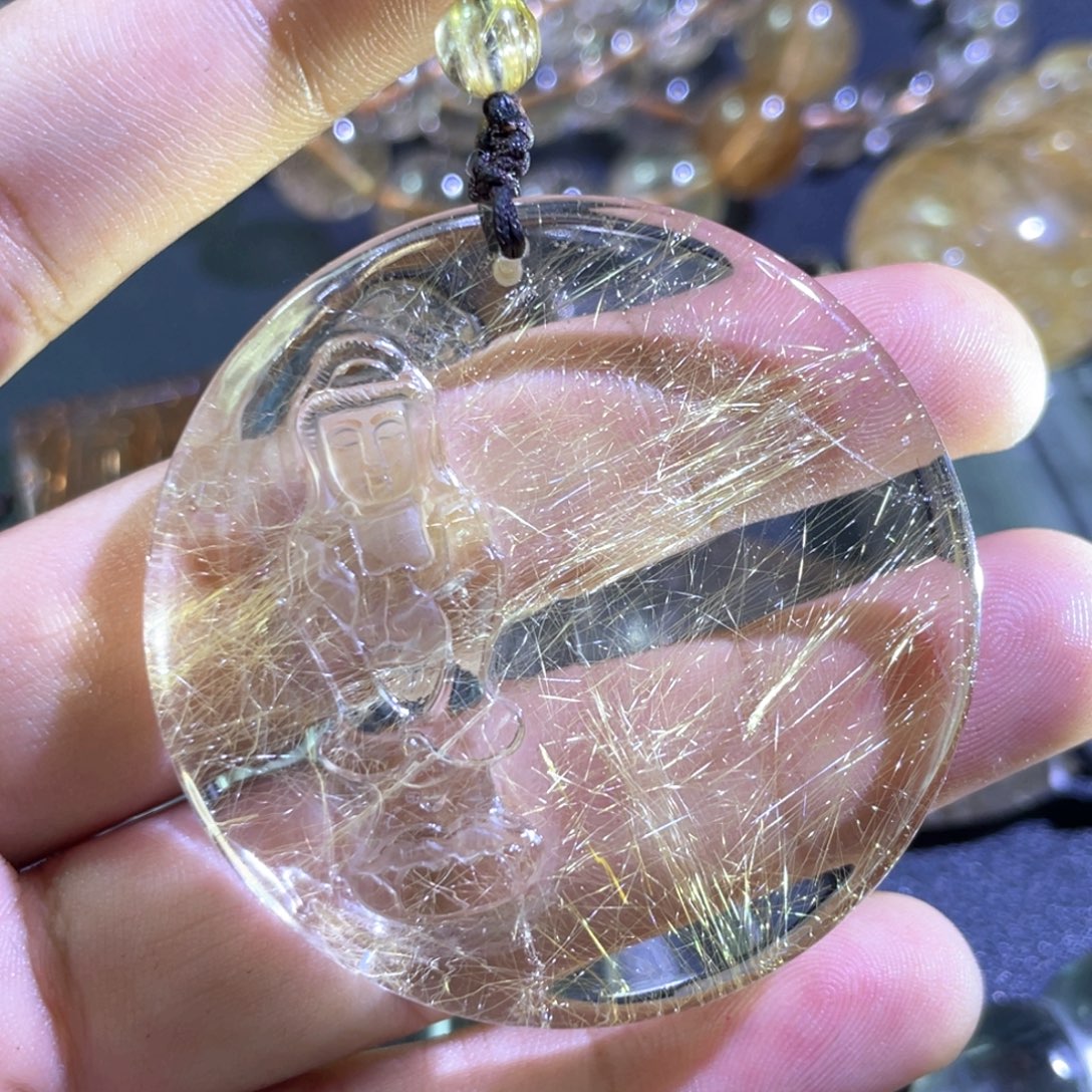 吊坠(赠链)未镶嵌水晶